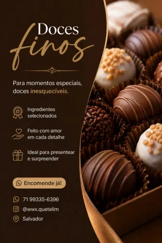 DOCES FINOS QUE ENCANTAM EM CADA DETALHE ?
