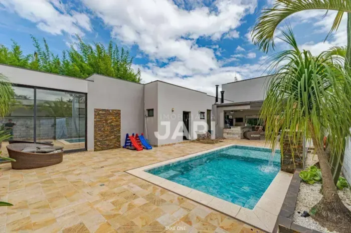 Casa térrea com 4 suítes à venda, 436m² por R$4.237.000 - Reserva da Serra - Jundiaí