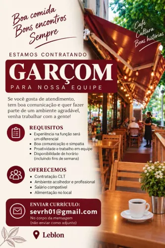 GARÇOM