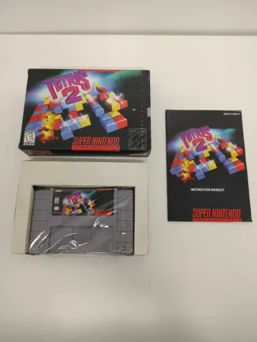 Tetris 2 Cib Super Nintendo - Snes