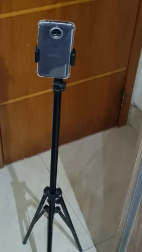 Pedestal para celular criador de conteúdo foto suporte celular vlog