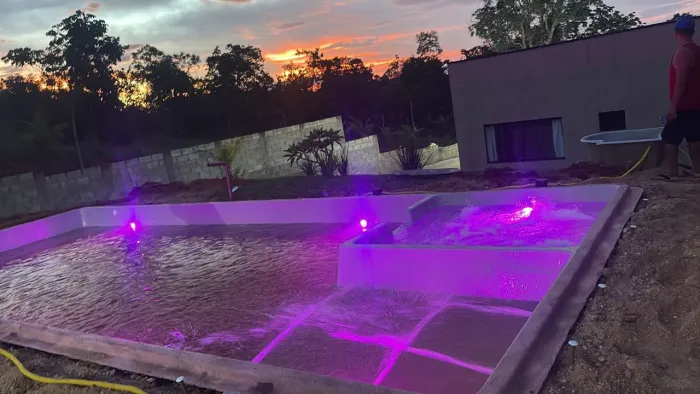 Piscina De Fibra DIAMOND PRAIA 9, 9,00x4,00x1,40.