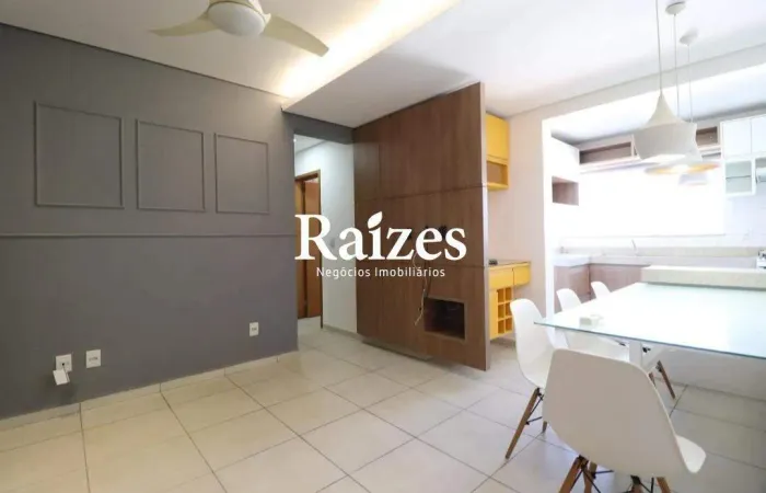 Apartamento mobiliado com 58m², 2 Quartos sendo 1 Suíte, 2 Vagas de Garagem e Pet Friendly