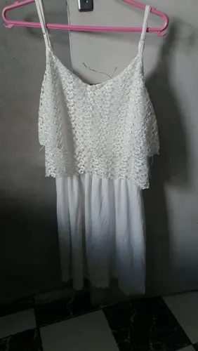 Vendo vestido branco para menina de 8 anos!!
