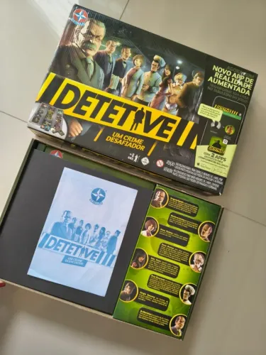 Jogo Detetive Estrela Com App Realidade Aumentada - Nunca Usado / Peças Lacradas