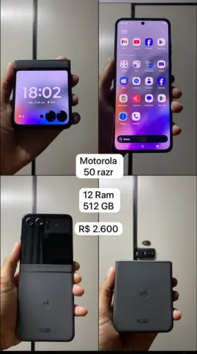 CELULAR MOTOROLA RAZR 50 5G 12 GB 