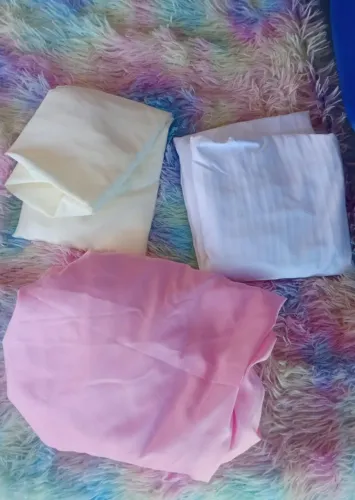 Kit com 3 lençol para berço