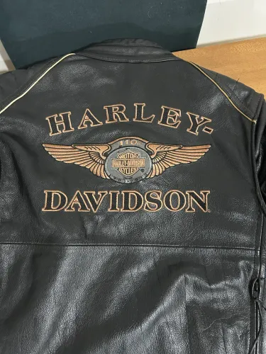 Jaqueta Couro Harley Davidson 110 Anos