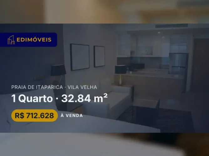 Praia de Itaparica: Apartamento 1 quarto mobiliado, pronto para morar