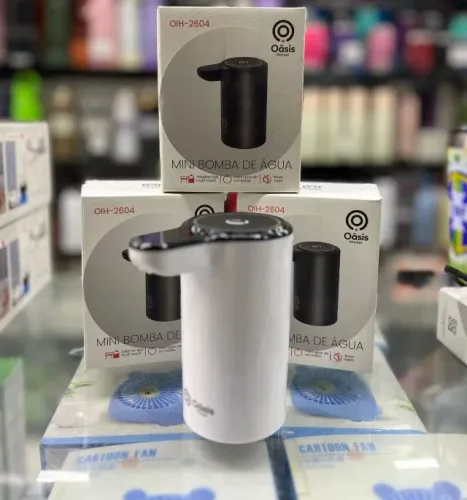 Bomba Elétrica Para Galão Água 20l Automática Recarregável - Entrega Grátis