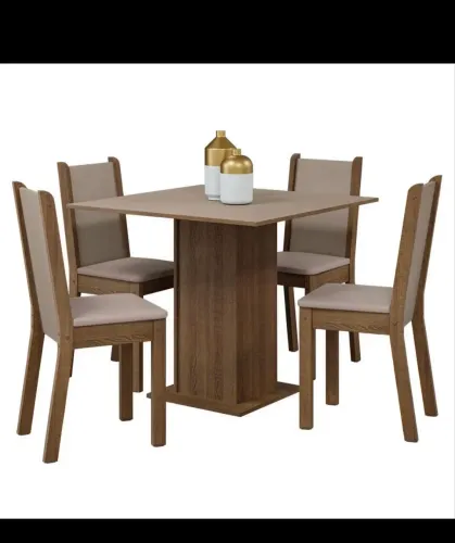 Conjunto de mesa 4 cadeiras