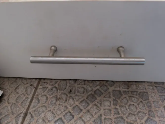 Puxador em inox escovado