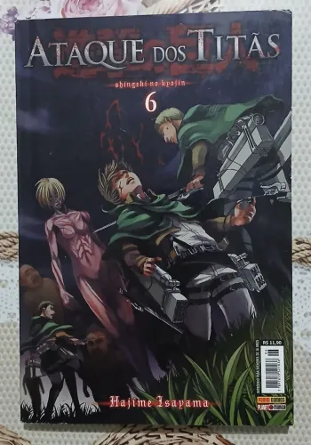 Ataque dos Titãs n° 6 Ed. Panini
