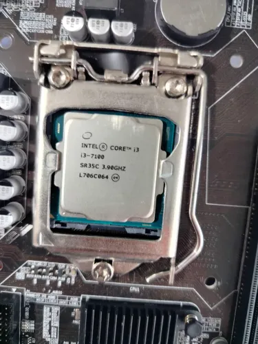 Placa mãe h110 e processador i37100