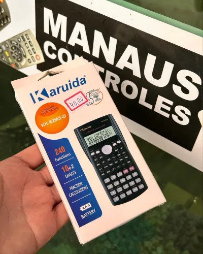 Calculadora Científica 12 Dígitos com 240 Funções