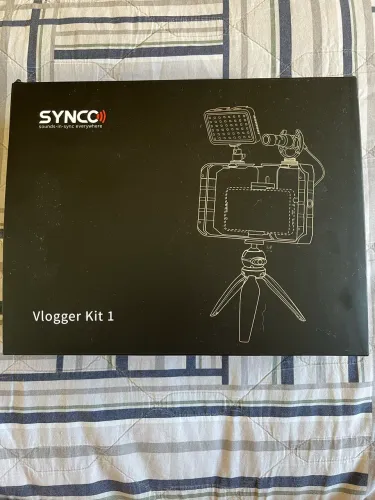 Kit Vlogger SYNCO completo - ideal para vídeos e reels