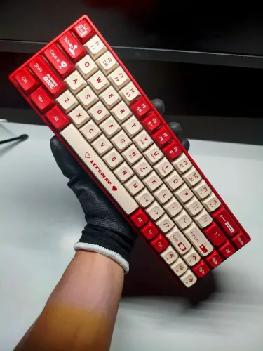 Teclado Mecânico 65% AJAZZ AK680 Switch Brown (Com as Setinhas)