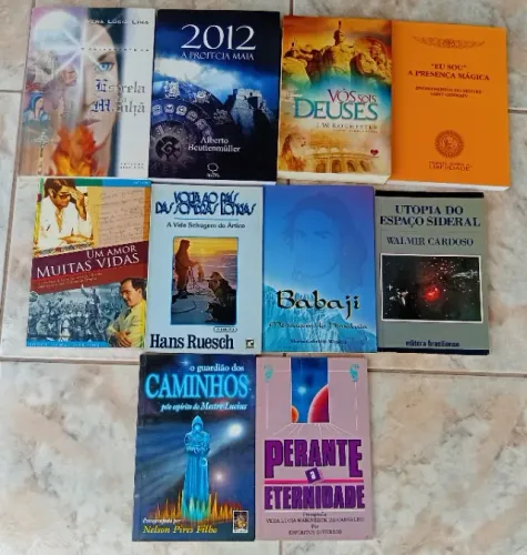 Vós Sois Deuses/2012 A Profecia Maia/Estrela da Manhã+7 livros(pacote)