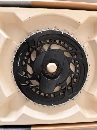 Coroas SRAM Force 48/35 dentes - 12v - com medidor de potência Quark