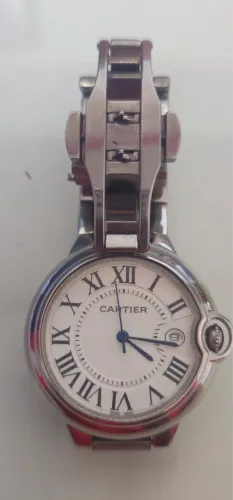 Relógio Cartier ballon blue 33mm