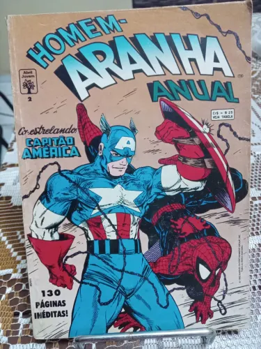 HQ formatinho Abril jovem homem aranha Anual vol 2