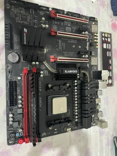 Kit processador FX8350 + placa mãe am3+ memória 8gb DDR3