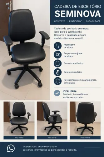 Cadeira seminova