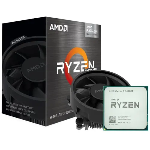 Processador AMD Ryzen 5 5600GT 3.6GHz (4.6GHz Turbo) Cache 19MB 6 Núcleos Vídeo Integrado