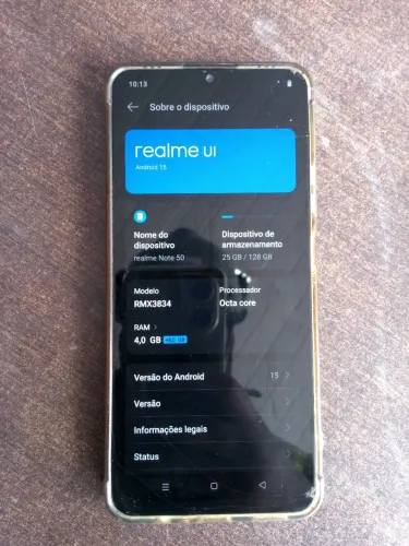 Vendo em bom estado Celular realme Note 50