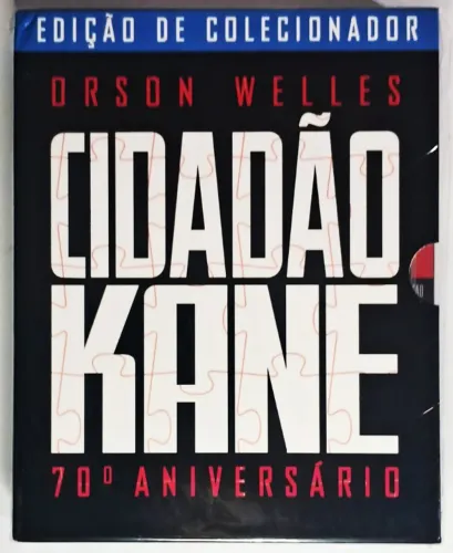 Blu-ray Cidadão Kane - Edição de 70º Aniversário - Ed. Colecionador Impecável com livret