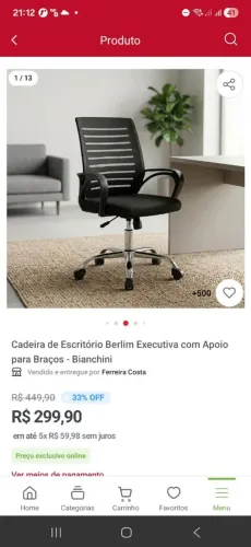 Cadeira Escritório