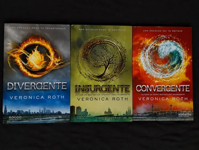 Livros Divergente - Trilogia Completa Perfeito Estado