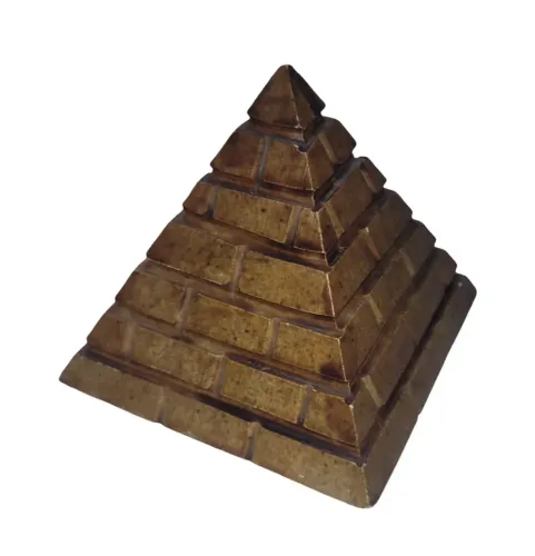 Pirâmide em pedra sabão tijolinho 