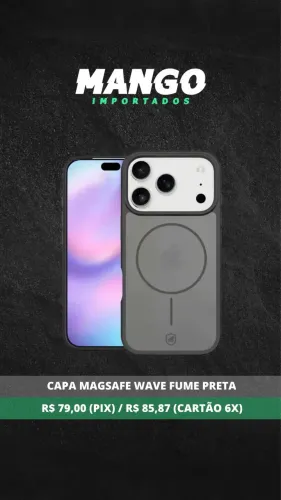 Capa MagSafe Fumê para iPhone 17 e 17 Pro - Gshield