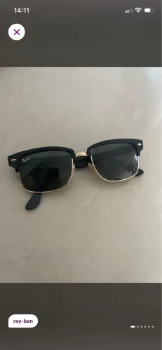 Óculos ray ban feito na Itália