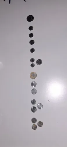 Moedas CRUZEIROS antigos