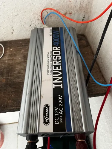 Inversor solar de 12 pra 220 