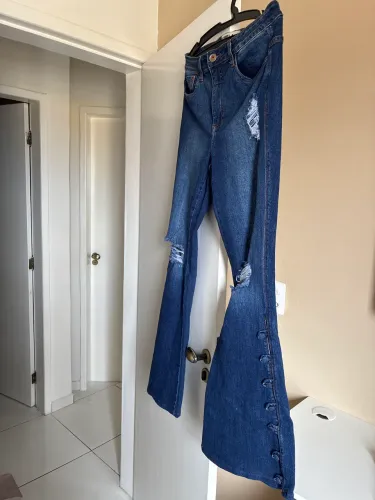 Calça geans com elastano boca fler