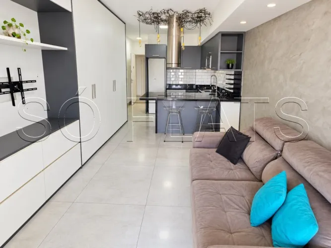 Residencial Red Tatuapé, apto disponível para locação com 35m², 1 dormitório e 1 vaga de g