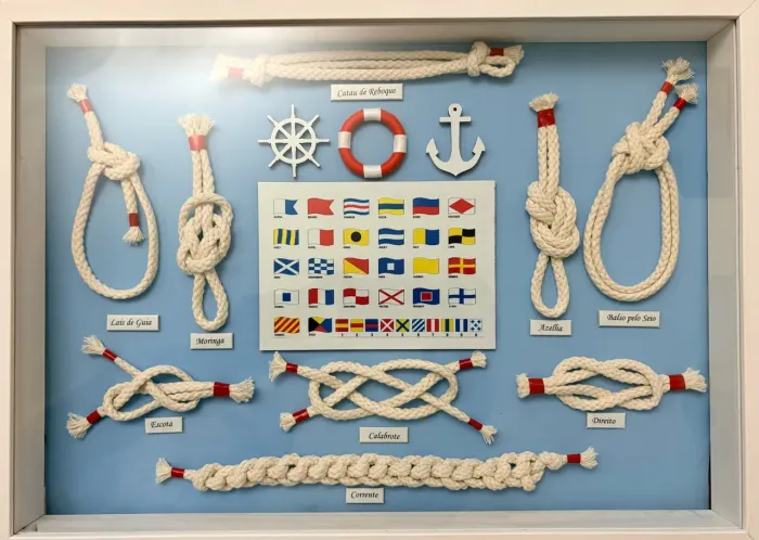 Quadro de nós de marinheiro