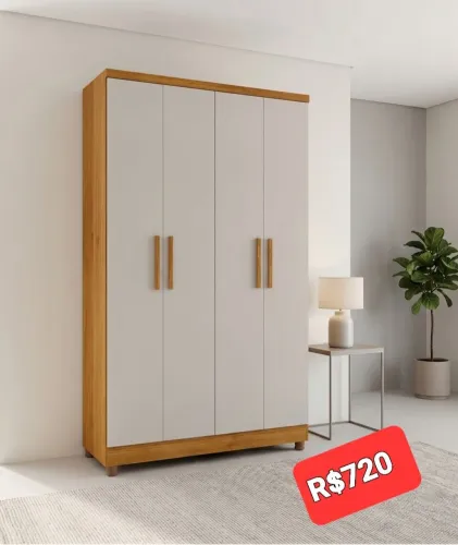 GUARDA ROUPA NOVOS DE FABRICA FAÇO ENTREGA PAGAMENTO SÓ NO ATO DA ENTREGA APÓS CONFERIR 