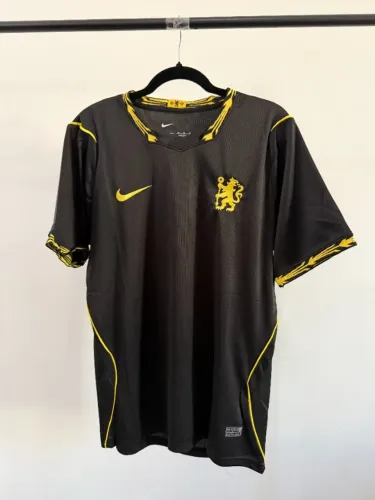 Camisa do Chelsea II - Preta - 2026 - Modelo torcedor - Tamanho M