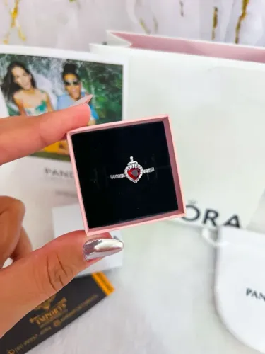 Anel pandora Coração espada disney