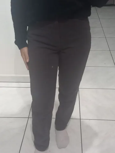 Calça jeans feminina marrom n°34