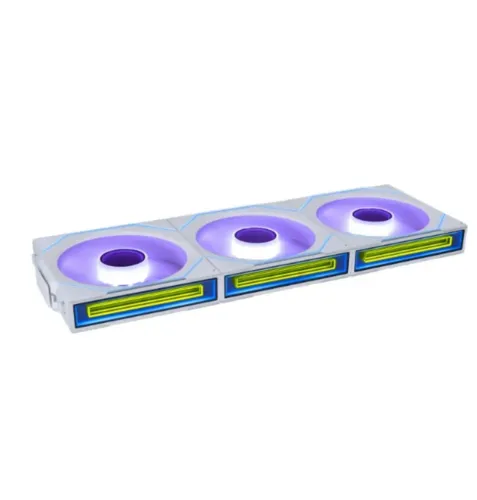 Kit 3x Fan Lian Li SL Infinity 120 Reverse Branco Com Controlador