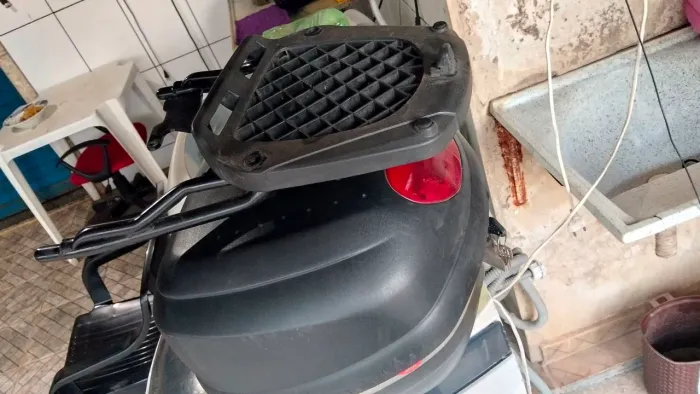 Baú mais churrasqueira fan 160 2025 só pegar e instalar 