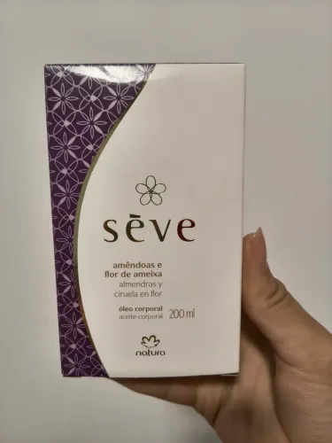 óleo de amêndoas seve flor de ameixa Novo