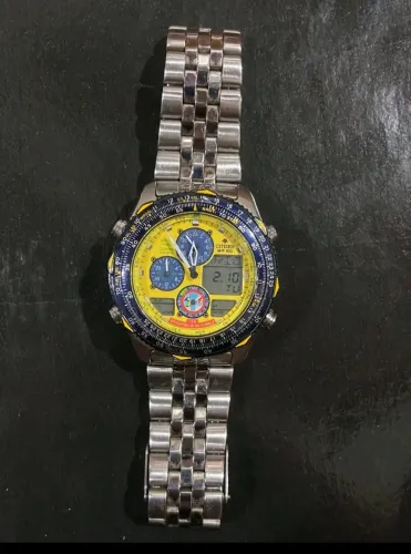 Relógio Citizen WR100, esquadrilha da fumaça 