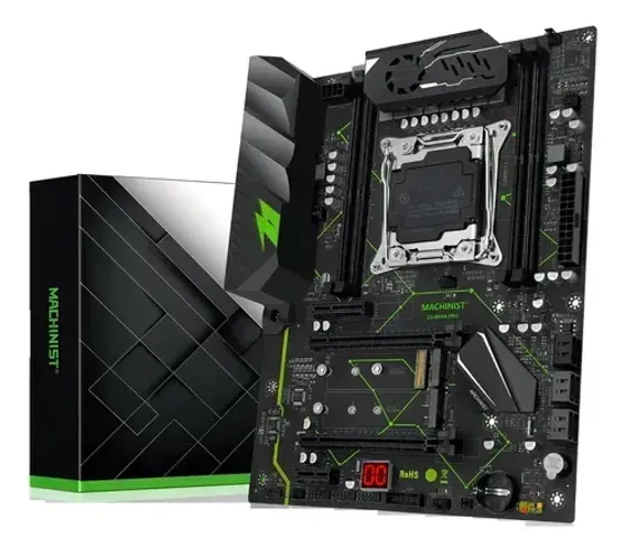 Placa-mãe X99 Machinist E5-mr9a Pro Max Atx Ddr4 Lga2011-3 + xeon E5 2670v3
