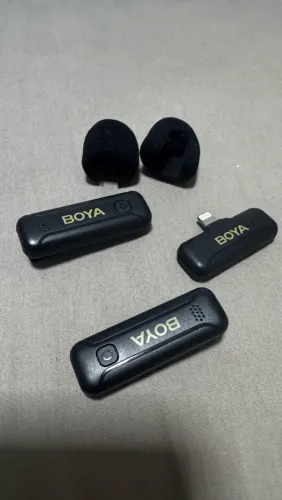 Mic boya by-v2 para iPhone
